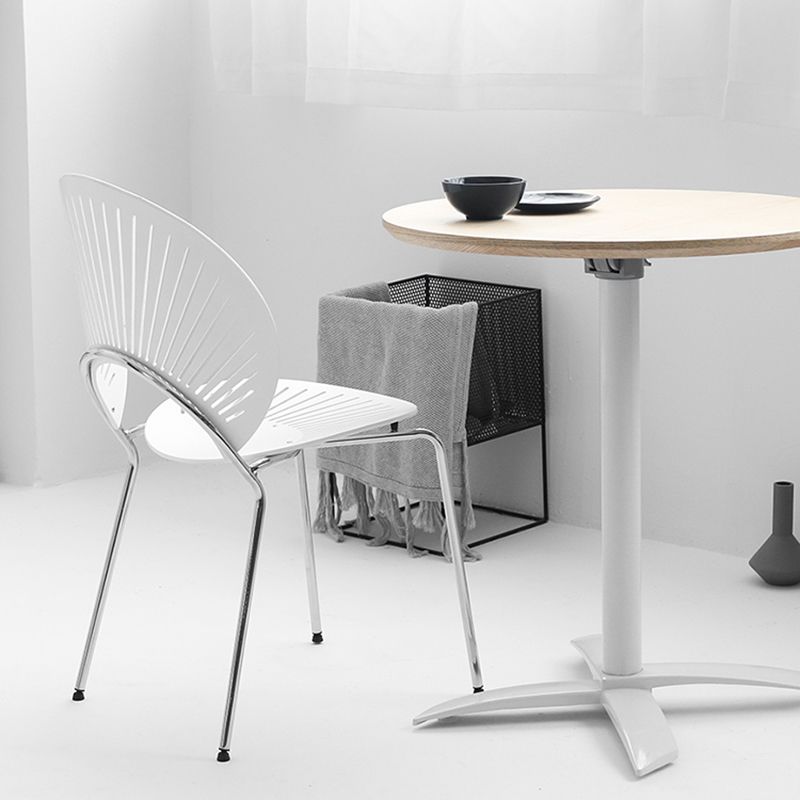 Industrial Style Metal Chair Dining Armless Open Back Chairs for Kitchen Clearhalo 'Dining Chairs' 'Dining Tables & Seating' 'dining_chair' 'furn' 'furn_dining_chair' 'Furniture' 'furniture_dining_chair' 'Kitchen & Dining Furniture' 1200x1200_57a0b228-b98d-41e1-8e50-afabdd3d1ffc