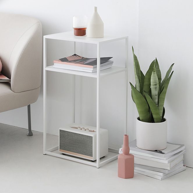 Tableau latérale supérieure du rectangle du milieu du siècle de 27,5 pouces