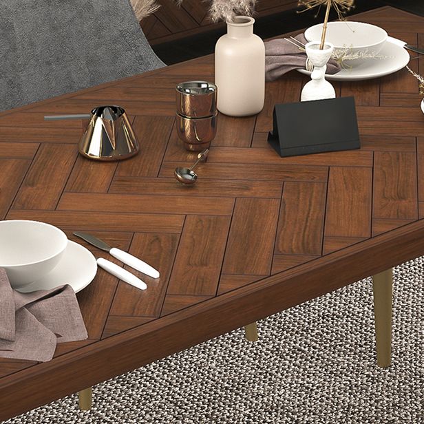 Luxury Style Solid Wood Dining Table 4 Legs Base Rectangle Table for Home Clearhalo ' dining_table' 'Dining Tables & Seating' 'Dining Tables' 'furn' 'furn_dining_table' 'Furniture' 'furniture_dining_table' 'Kitchen & Dining Furniture' 'kitchen&dining_furn' 'kitchen' 'kitchen_dining_table' 1200x1200_57a2aaca-a783-45fc-b245-bff125ec7a6d