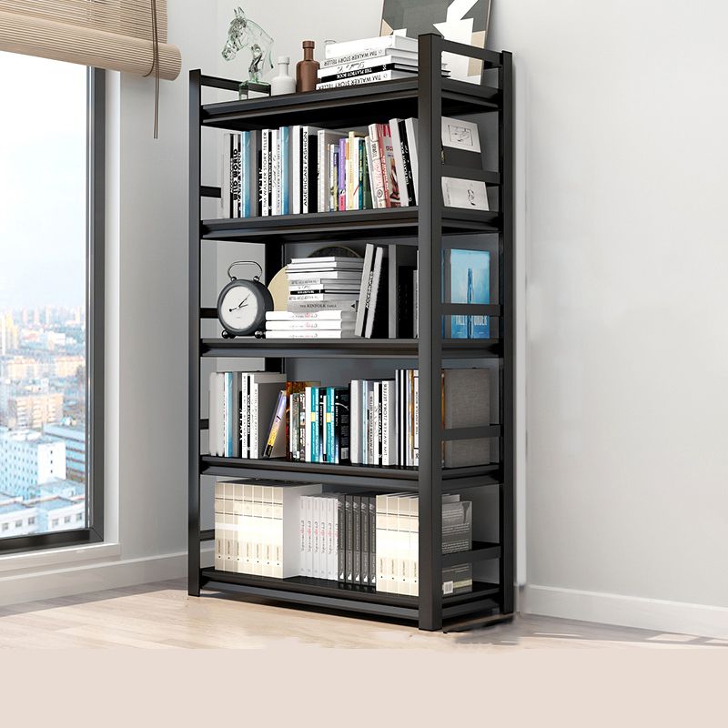 Etagere Bookshelf 15.7" H X 72" W Modern Metal Open Bookcase