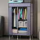 Contemporary Wardrobe Closet with Legs Metal Wardrobe Cabinet Clearhalo 'Armoires & Wardrobes' 'armoires_wardrobes' 'Bedroom Furniture' 'furn' 'furn_armoires_wardrobes' 'Furniture' 1200x1200_57ac144c-c6e9-4393-b169-c6836589f012