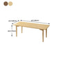 Modern Writing Desk Rectangular Solid Wood Office Desk for Home Clearhalo 'furn' 'furn_office_desk' 'Furniture' 'Office Desks' 'Office Furniture' 'office_desk' 1200x1200_57b2f485-4bfb-42b9-b93f-d36c6d30c55e