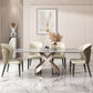 Dining Room Set Contemporary Sintered Stone Dining Table Rectangular Dining Table with Metal Base Clearhalo 'Dining Room Sets' 'Dining Tables & Seating' 'dining_room_set' 'furn' 'furn_dining_room_set' 'Furniture' 'furniture_dining_room_set' 'Kitchen & Dining Furniture' 'kitchen&dining_furn' 'kitchen' 1200x1200_57b627c0-8a4d-4177-9cb8-4bae0cf93e80