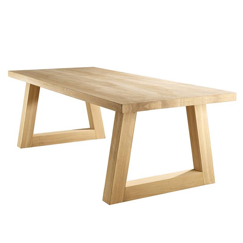 Rectangle Wood Dining Table Modern Pine Table in Nature with Double Pedestal Clearhalo ' dining_table' 'Dining Tables & Seating' 'Dining Tables' 'furn' 'furn_dining_table' 'Furniture' 'furniture_dining_table' 'Kitchen & Dining Furniture' 'kitchen&dining_furn' 'kitchen' 'kitchen_dining_table' 1200x1200_57b9b389-d0a4-406e-9149-9eb8597eec57
