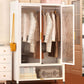 Glass Wardrobe Cabinet Modern Style Combination Armoire for Home Clearhalo 'Armoires & Wardrobes' 'armoires_wardrobes' 'Bedroom Furniture' 'furn' 'furn_armoires_wardrobes' 'Furniture' 1200x1200_57bb7127-637c-4533-b554-e5f57520dca8