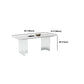 Modern Rectangle Sintered Stone Table Set 1/4/5/6/7/8 Pieces Dining Set Clearhalo 'Dining Room Sets' 'Dining Tables & Seating' 'dining_room_set' 'furn' 'furn_dining_room_set' 'Furniture' 'Kitchen & Dining Furniture' 1200x1200_57bba54c-13fa-4889-973e-488bb10fb068