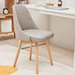 Upholstered Armless Dining Chairs Scandinavian Side Dining Chairs with Wood Legs Clearhalo ' kitchen&dining_furn' 'Dining Chairs' 'Dining Tables & Seating' 'dining_chair' 'furn' 'furn_dining_chair' 'Furniture' 'furniture_dining_chair' 'Kitchen & Dining Furniture' 'kitchen' 1200x1200_57be1999-2988-481e-b0e3-f1825abcfa94