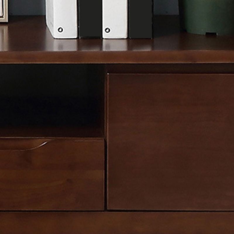 Rubber Wood Media Console Modern 2 Doors TV Console with Splayed Wooden Legs Clearhalo 'furn' 'furn_tv_stands_entertainment_centers' 'Furniture' 'Living Room Furniture' 'TV Stands & Entertainment Centers' 'TV Stands & Media Storage Furniture' 'tv_stands_entertainment_centers' 1200x1200_57bf114d-1431-48a9-899d-e89b3bb6c0d3