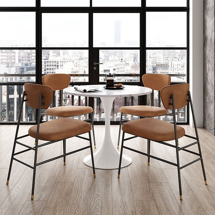 Modern 1/2/3/5 Pieces Dining Set Round Wood Dining Table for Dining Room Clearhalo 'Dining Room Sets' 'Dining Tables & Seating' 'dining_room_set' 'furn' 'furn_dining_room_set' 'Furniture' 'furniture_dining_room_set' 'Kitchen & Dining Furniture' 1200x1200_57c1a2d3-d9dc-41bd-88d3-135f1accce27