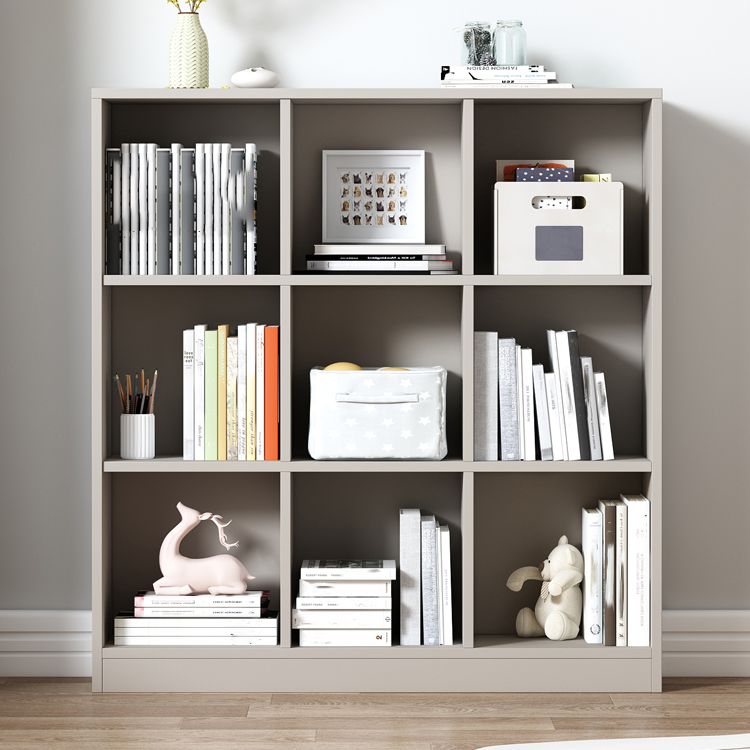 Contemporary Style Wood Bookshelf Closed Back Bookcase for Office Clearhalo 'Bookcases' 'furn' 'furn_bookcases' 'Furniture' 'Office Furniture' 1200x1200_57c3f4b6-0900-43b9-9618-e38c444e9e81