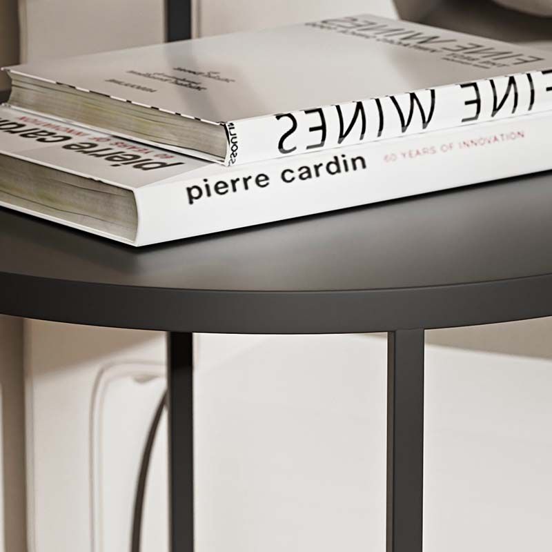 Metal Bedside Gabinet Industrial Style Accent Mesa Nightsand para dormitorio