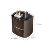 Contemporary Accent Table Nightstand Antique Finish Nightstand with Drawers Clearhalo 'Bedroom Furniture' 'furn' 'furn_night_stand' 'Furniture' 'night_stand' 'Nightstands' 1200x1200_57ca0739-646f-4c44-8b92-49d8b033027b
