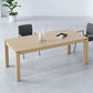 Rectangle 4 Legs Furniture Solid Wood Mid-Century Table for Dining Room Clearhalo 'Dining Tables & Seating' 'Dining Tables' 'dining_table' 'furn' 'furn_dining_table' 'Furniture' 'furniture_dining_table' 'Kitchen & Dining Furniture' 'kitchen' 'kitchen_dining_table' 1200x1200_57caa043-e071-4003-9f82-58b48881cf92