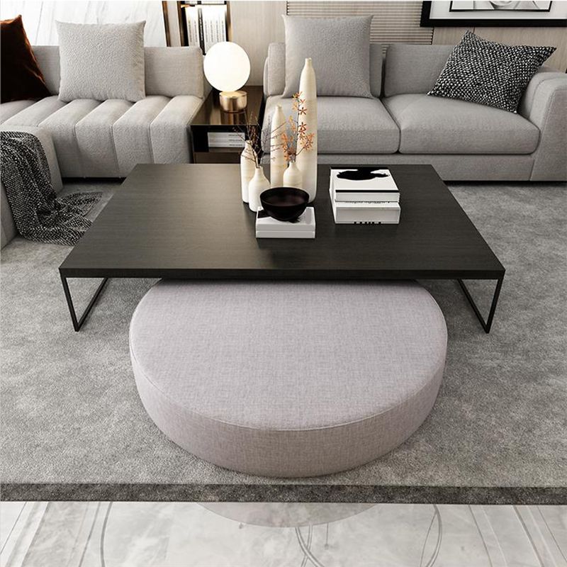 Nordeuropäischer Holz Couchtisch Rechteck Rahmen Cocktailtisch