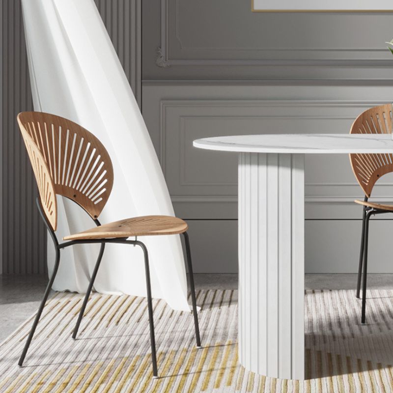 Sintered Stone Top White Table for Restaurant Modern Kitchen Table with Double Pedestal Clearhalo 'Dining Tables & Seating' 'Dining Tables' 'dining_table' 'furn' 'furn_dining_table' 'Furniture' 'furniture_dining_table' 'Kitchen & Dining Furniture' 'kitchen' 'kitchen_dining_table' 1200x1200_57cd7461-ee7d-4f09-b214-7625e62f6191