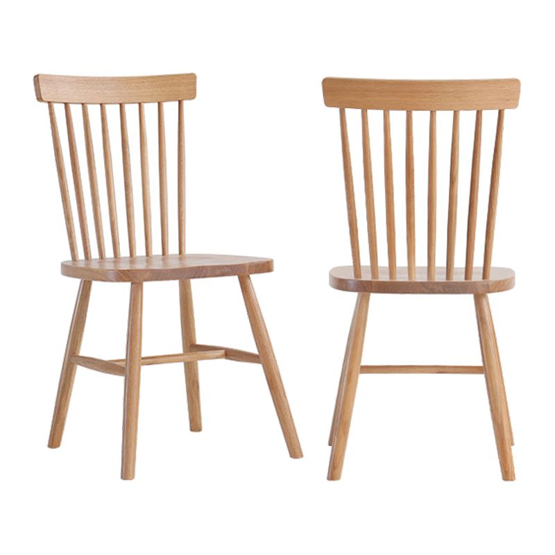 Contemporary Windsor Back Armless Side Chairs Wood Side Dining Chairs for Home Clearhalo ' kitchen&dining_furn' 'Dining Chairs' 'Dining Tables & Seating' 'dining_chair' 'furn' 'furn_dining_chair' 'Furniture' 'furniture_dining_chair' 'Kitchen & Dining Furniture' 'kitchen' 1200x1200_57ceaf17-7f2f-42ae-bebf-67282f97f62a