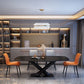 Rectangle Luxury Dining Table Four-Color Fixed Table with Sintered Stone Clearhalo ' dining_table' 'Dining Tables & Seating' 'Dining Tables' 'furn' 'furn_dining_table' 'Furniture' 'furniture_dining_table' 'Kitchen & Dining Furniture' 'kitchen&dining_furn' 'kitchen' 'kitchen_dining_table' 1200x1200_57ceed1d-ecb4-4bff-bf4a-0dc55c560314