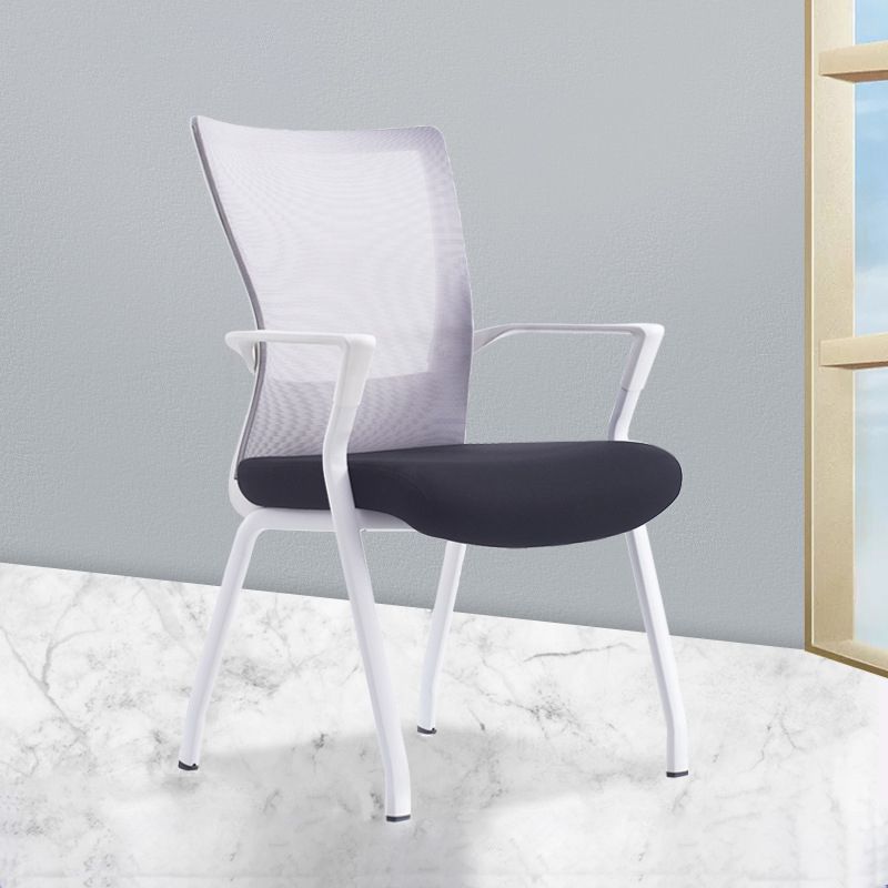 21"W Contemporary Office Chair Breathable Air Grid Upholstered Desk Chair Clearhalo 'furn' 'furn_office_chair' 'Furniture' 'Office Chairs' 'Office Furniture' 'office_chair' 1200x1200_57d0be99-da26-4bba-b6de-20adf7a32a01