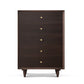 Modern Rectangle Cabinet Knobs Wood Side Cabinet with Drawer Clearhalo 'Cabinets & Chests' 'cabinets_chests' 'furn' 'furn_cabinets_chests' 'Furniture' 'Living Room Furniture' 1200x1200_57d100a4-deb9-4783-ab64-f5f3f8f9ec16