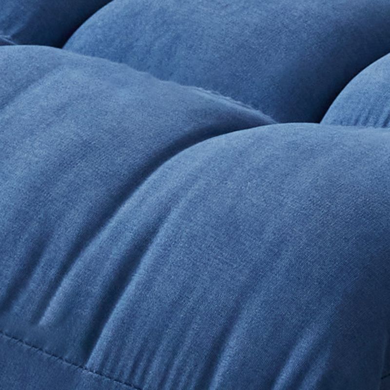 Chaise à bascule de style moderne Fauveau de chaise rembourrée en cuir avec rangement