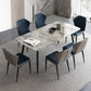 Minimalist Style Dining Table Set with Rectangle Shape Table and Upholstered Chairs Clearhalo 'Dining Room Sets' 'Dining Tables & Seating' 'dining_room_set' 'furn' 'furn_dining_room_set' 'Furniture' 'furniture_dining_room_set' 'Kitchen & Dining Furniture' 'kitchen&dining_furn' 'kitchen' 1200x1200_57d5ec71-9ef6-44a0-a2dc-eb306ba2bbba