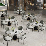 Contemporary 1/2/5 Pieces Dining Set Round Dining Room Table Set Clearhalo 'Dining Room Sets' 'Dining Tables & Seating' 'dining_room_set' 'furn' 'furn_dining_room_set' 'Furniture' 'furniture_dining_room_set' 'Kitchen & Dining Furniture' 'kitchen&dining_furn' 'kitchen' 1200x1200_57d7a68c-ab8d-4dbf-b49f-763e80c7012c