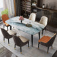 Rectangle Dining Site Table Contemporary 4 Legs Dining Room Table Clearhalo 'Dining Tables & Seating' 'Dining Tables' 'dining_table' 'furn' 'furn_dining_table' 'Furniture' 'Kitchen & Dining Furniture' 1200x1200_57d8a845-520d-4c96-8565-c464641405f8