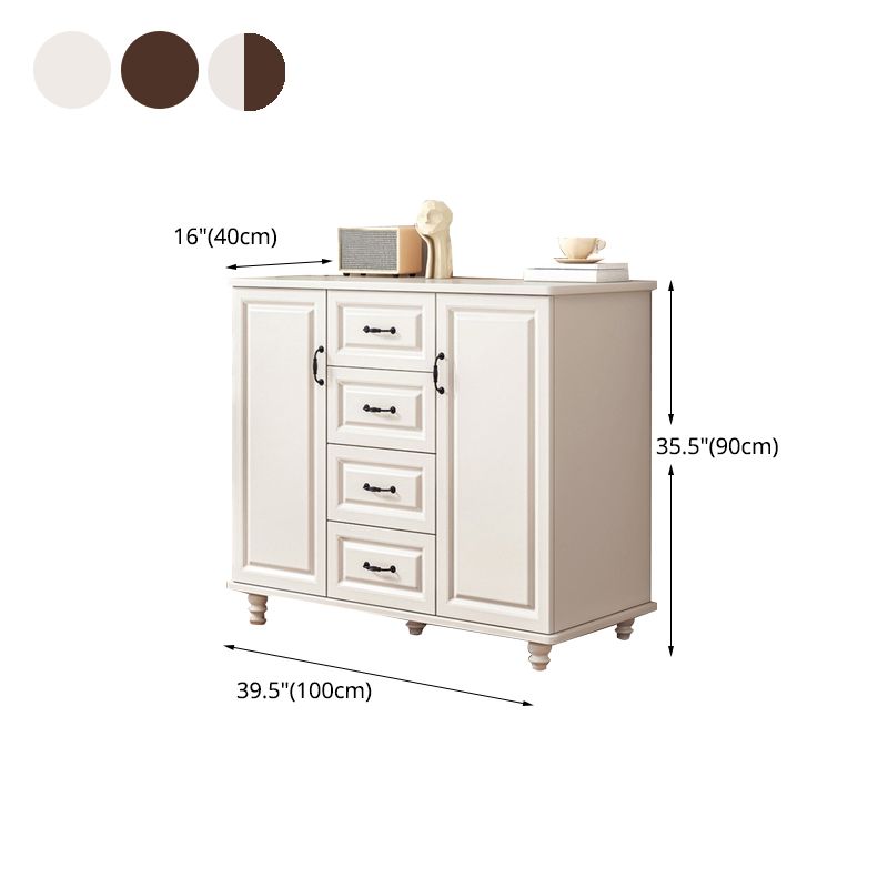 Modern Style Combo Dresser Bedroom Wooden Storage Chest Dresser with Drawers and Doors Clearhalo 'Bedroom Furniture' 'Dressers & Chests' 'dressers_chests' 'furn' 'furn_dressers_chests' 'Furniture' 1200x1200_57d93846-a343-439b-851c-224eedf79bad