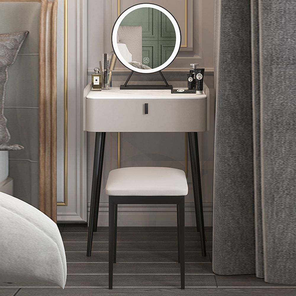 15 "brede hedendaagse make-up ijdelheid spiegelkruidtafel met lade