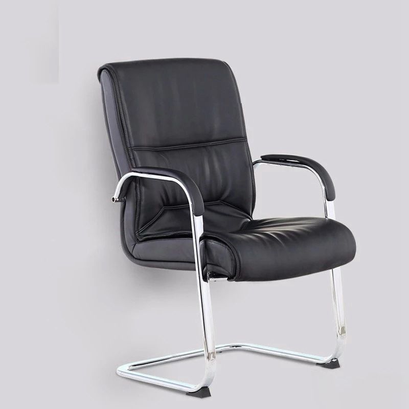Black Microfiber Mesh Desk Chair Modern No Distressing Office Chair Clearhalo 'furn' 'furn_office_chair' 'Furniture' 'Office Chairs' 'Office Furniture' 'office_chair' 1200x1200_57d9f7ba-7520-44a8-822b-00ab64458627