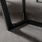 Mid-Century Modern Dining Table Black Rectangle Sintered Stone Dining Table Clearhalo ' dining_table' 'Dining Tables & Seating' 'Dining Tables' 'furn' 'furn_dining_table' 'Furniture' 'furniture_dining_table' 'Kitchen & Dining Furniture' 'kitchen&dining_furn' 'kitchen' 'kitchen_dining_table' 1200x1200_57da8015-e517-49ad-a9e2-34b71ecab0f0