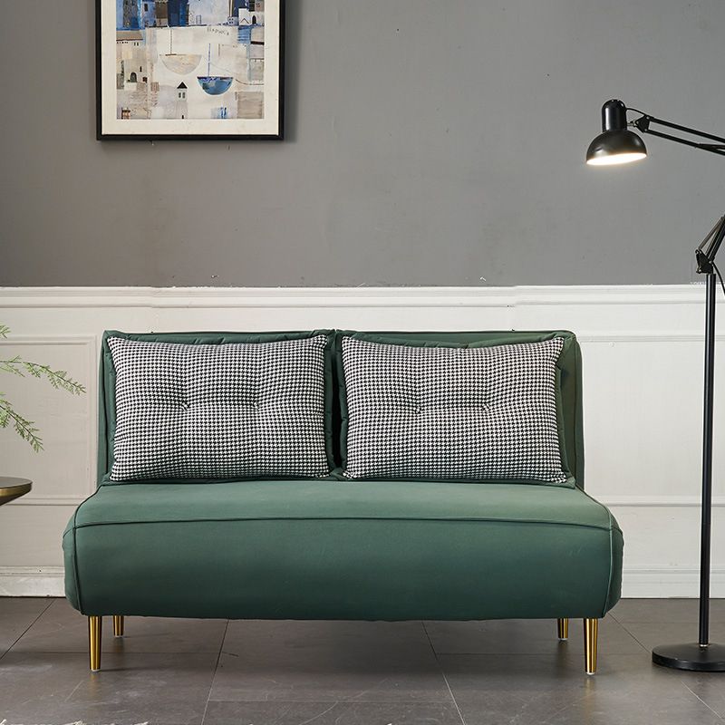 Divani convertibili in finta in pelle in finto 32,67 "divano pieghevole contemporaneo largo contemporanei