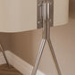 Ensemble de meuble-lavabo de 31,5 po de large à 1 tiroir avec tabouret, meuble-lavabo moderne