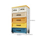 Armoire moderne non conservatrice avec armoire de rangement en plastique de jambes