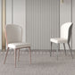 Contemporary Dining Side Chair Faux Leather Dining Side Chair for Indoor