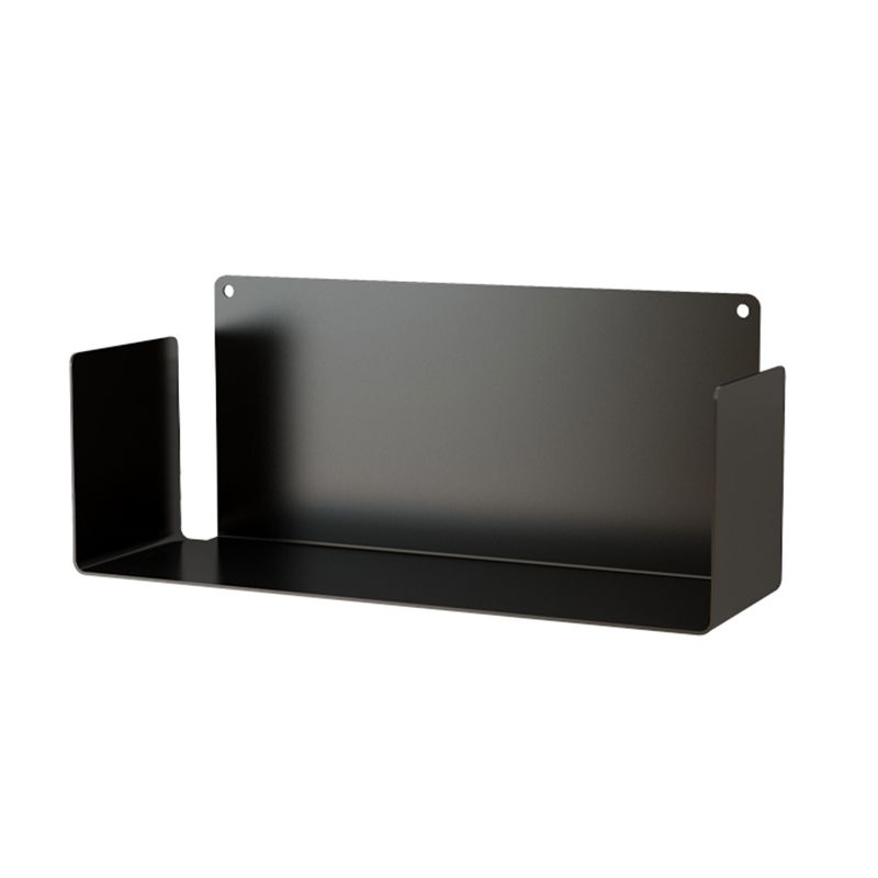 1 Shelf Closed Back Bookshelf Glam Metal Floating Horizontal Bookcase Clearhalo 'Bookcases' 'furn' 'furn_bookcases' 'Furniture' 'Office Furniture' 1200x1200_57e26be5-f154-4bc0-b7ec-e5216d7b9db2