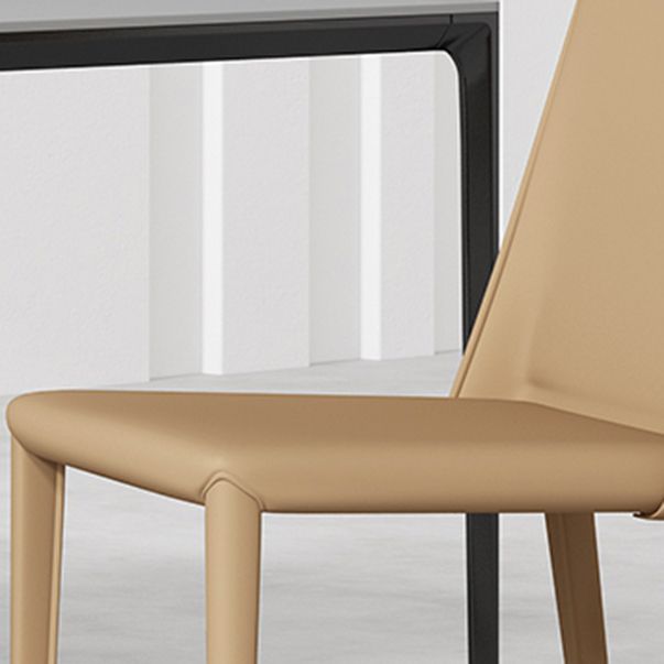 Moderne stenen dinerset 1/2/3/4/5 stukken eettafel ingesteld met stevige rugstoelen