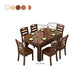Dining Room Dinner Table 4 Legs Rubberwood Round Dining Table Clearhalo 'Dining Tables & Seating' 'Dining Tables' 'dining_table' 'furn' 'furn_dining_table' 'Furniture' 'Kitchen & Dining Furniture' 1200x1200_57e35ffc-4b81-4582-aa75-e3de6cc8c626