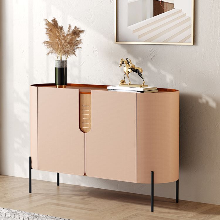 Moderner und zeitgenössisches Buffet Stone Dining Server mit Schränken