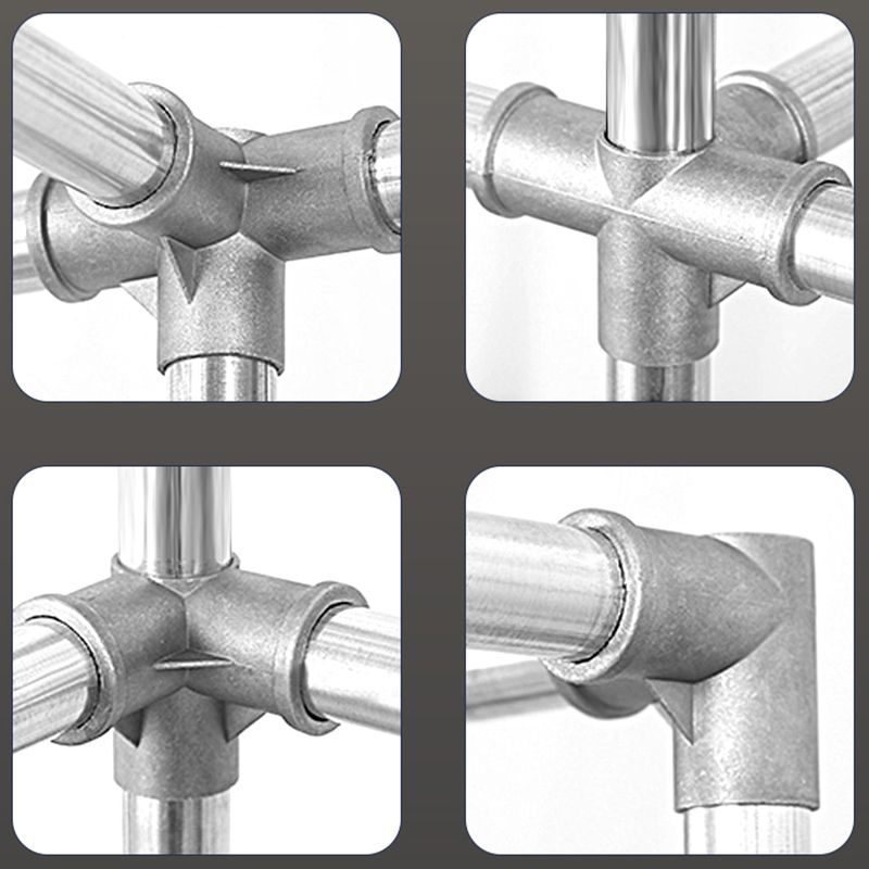 Metallgarderobeschrank mit Regalen modern