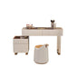 30.7" Height Makeup Table Solid Wood Vanity with Drawers Vanity Stool Clearhalo 'Bedroom Furniture' 'furn' 'furn_makeup_vanities' 'Furniture' 'Makeup Vanities' 'makeup_vanities' 1200x1200_57e68bdd-4b4b-4903-902f-93ddb087b682