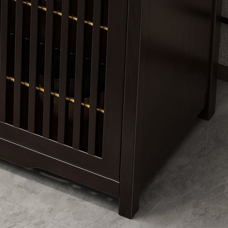 Tavolo da tavolo a buffet in stile moderno pietra da 34,7 pollici con armadi e cassetti