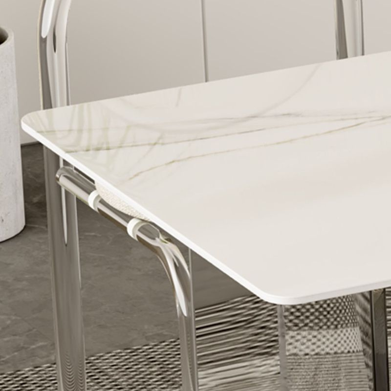 Mesa de comedor de piedra moderna 1/2/5/7 piezas de comedor juego para comedor