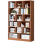 Manufactured Wood Standard Bookshelf Scandinavian Vertical Closed Back Bookshelf Clearhalo 'Bookcases' 'Furniture' 'furniture_bookcases' 'kitchen' 'kitchen_bookcases' 'Living Room Furniture' 'Office Furniture' 1200x1200_57e90a6d-23ef-4674-a5c2-446194b3a013