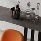 Industrial Style Stone Top Bar Table Steel Pedestal Bistro Table Clearhalo 'Bar Furniture' 'Bar Tables' 'bar_tables' 'furn' 'furn_bar_tables' 'Furniture' 'Kitchen & Dining Furniture' 1200x1200_57ebbb7a-2057-4f3d-b63f-ef0710d99f3c