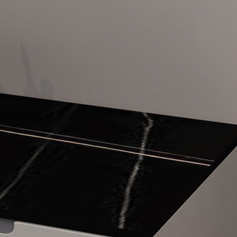 Scheda laterale in stile glam Sinterita Sinterita Sideboard con porta e cassetto per uso domestico