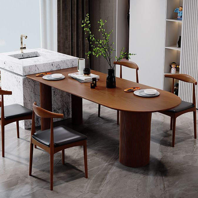 Free Form Dining Table Solid Wood Table Contemporary with 3 Legs Clearhalo ' dining_table' 'Dining Tables & Seating' 'Dining Tables' 'furn' 'furn_dining_table' 'Furniture' 'furniture_dining_table' 'Kitchen & Dining Furniture' 'kitchen&dining_furn' 'kitchen' 'kitchen_dining_table' 1200x1200_57f2a342-272f-4fde-ae01-d8dca5725fc5