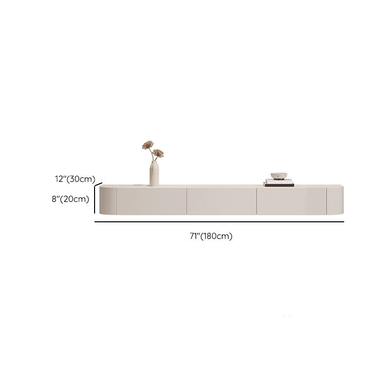 Console multimediale contemporanea Console porta TV a parete con cassetti