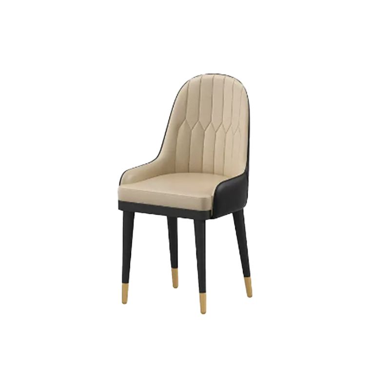 Glam Dining Table Set 1/2/7 Pcs Sintered Stone Dining Table and Upholstered Chairs Clearhalo 'Dining Room Sets' 'Dining Tables & Seating' 'dining_room_set' 'furn' 'furn_dining_room_set' 'Furniture' 'Kitchen & Dining Furniture' 1200x1200_57f56c17-0de7-414b-9020-85528e97fcce