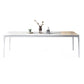 Simplicity Sintered Stone Rectangle Table 4 Legs Base Table for Home Clearhalo ' dining_table' 'Dining Tables & Seating' 'Dining Tables' 'Furniture' 'furniture_dining_table' 'Kitchen & Dining Furniture' 'kitchen&dining_furn' 'kitchen' 'kitchen_dining_table' 1200x1200_57f5a6ae-0c50-4d70-8f21-6dd7862c1866